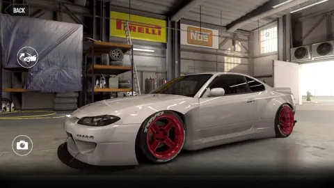 CSR2 Nissan Silvia (S15) Rocket Bunny Gold Stars Car