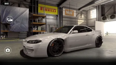 CSR2 Nissan Silvia (S15) Rocket Bunny Gold Stars Car