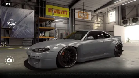 CSR2 Nissan Silvia (S15) Rocket Bunny Gold Stars Car