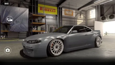 CSR2 Nissan Silvia (S15) Rocket Bunny Gold Stars Car