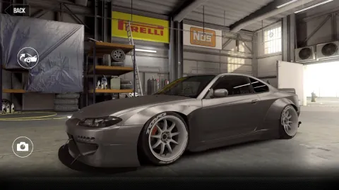 CSR2 Nissan Silvia (S15) Rocket Bunny Gold Stars Car