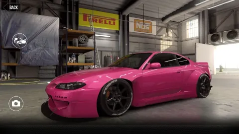 CSR2 Nissan Silvia (S15) Rocket Bunny Gold Stars Car