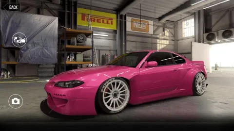CSR2 Nissan Silvia (S15) Rocket Bunny Gold Stars Car