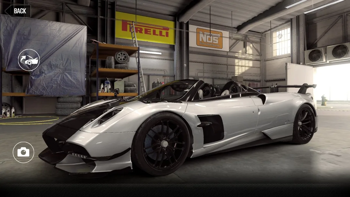 CSR2 Pagani Huayra Roadster BC Gold Stars Car
