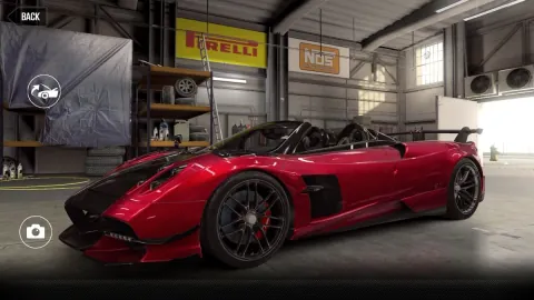 CSR2 Pagani Huayra Roadster BC Gold Stars Car