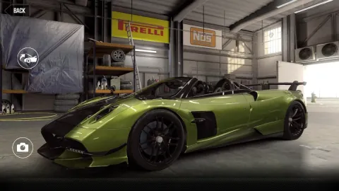CSR2 Pagani Huayra Roadster BC Gold Stars Car