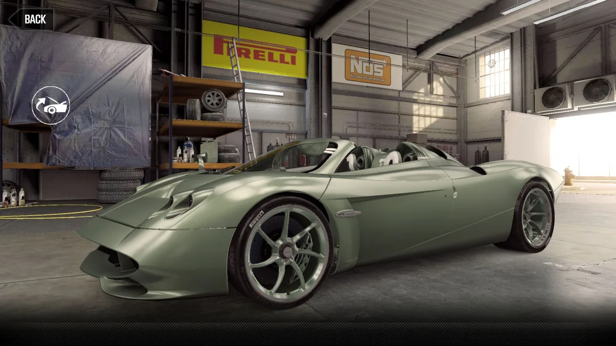 CSR2 Pagani Huayra Codalunga Speedster Purple Stars Car