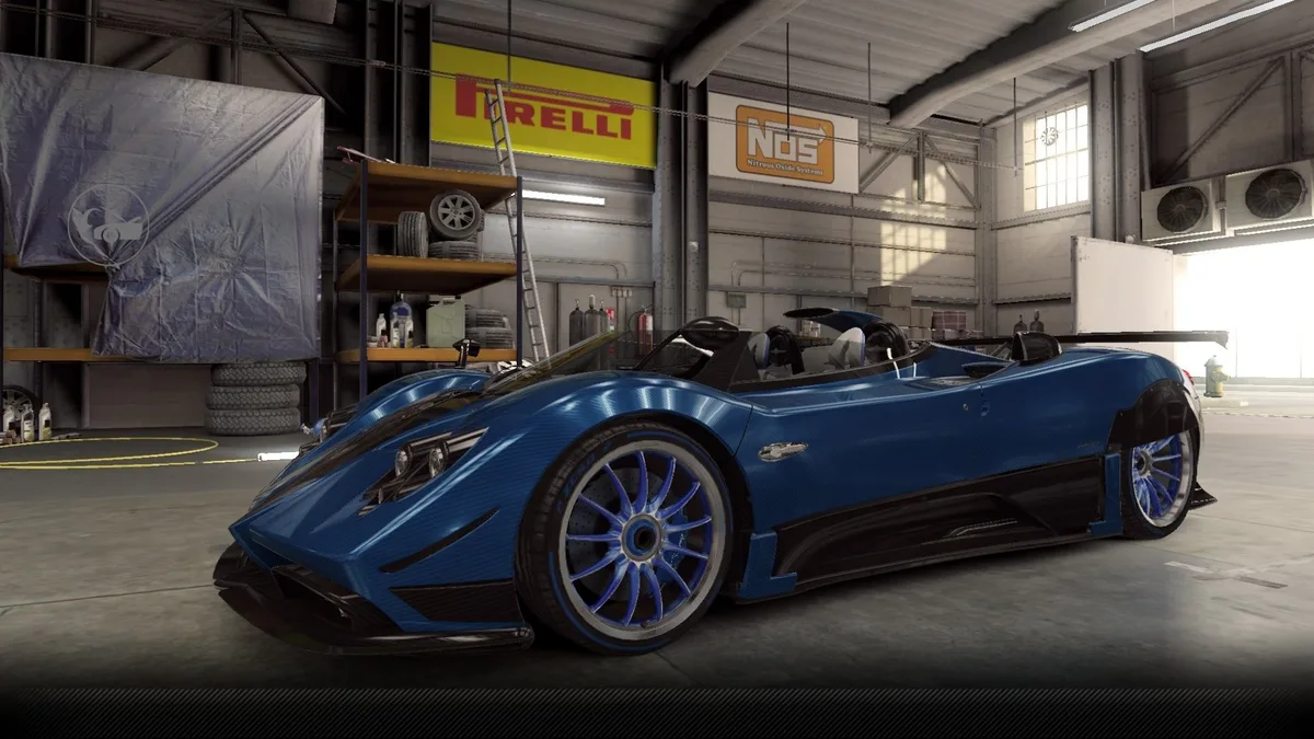 CSR2 Pagani Zonda HP Barchetta Purple Stars Car