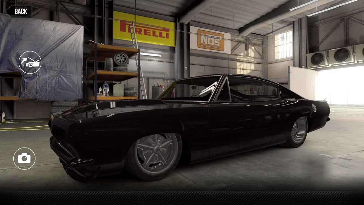 CSR2 Lau's Plymouth Garret's Rod Shop Barracuda "Hemi-S" Purple Stars Car