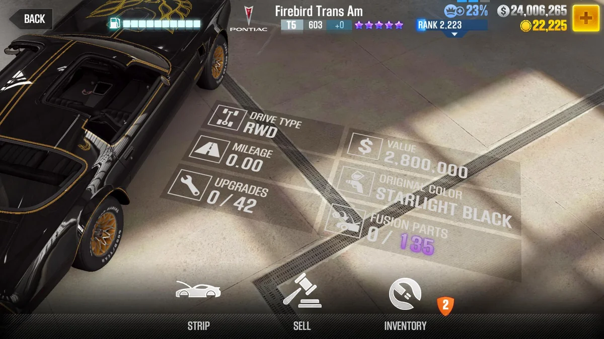 Pontiac Firebird TransAm CSR2 fusion parts and tune setup
