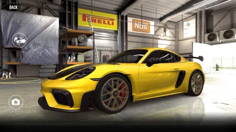 CSR2 Porsche 718 Cayman GT4 RS "Weissach Package" Gold Stars Car