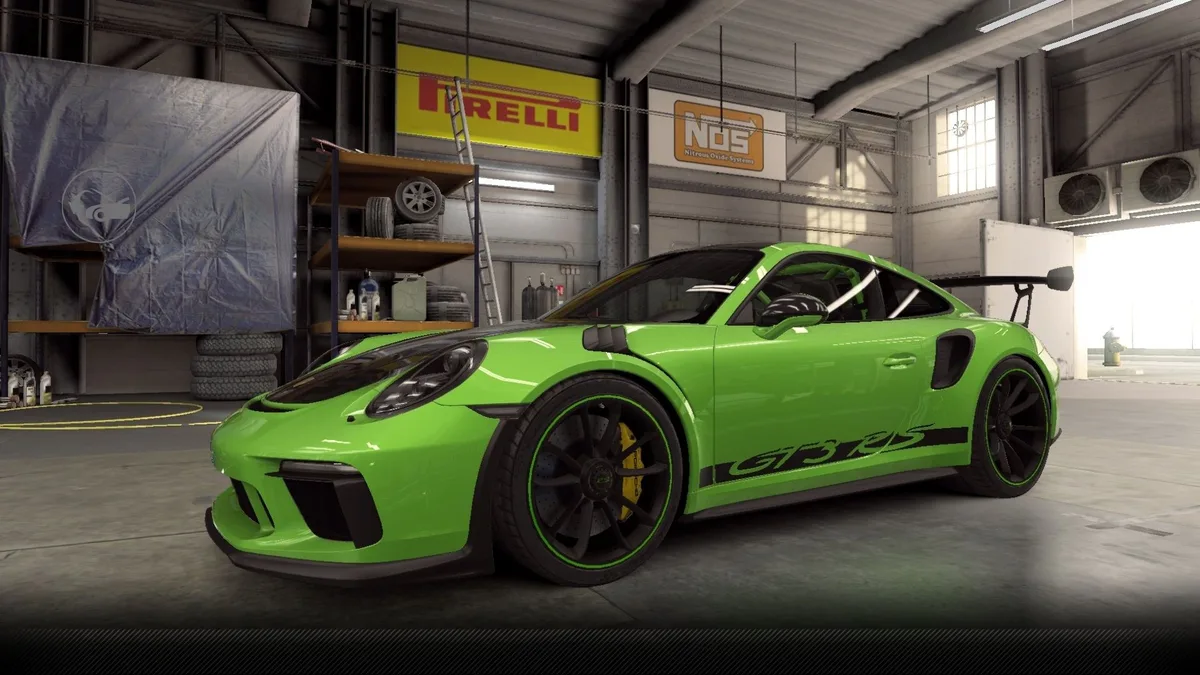 Porsche 911 GT3 RS 'Weissach Package' in LizardGreen