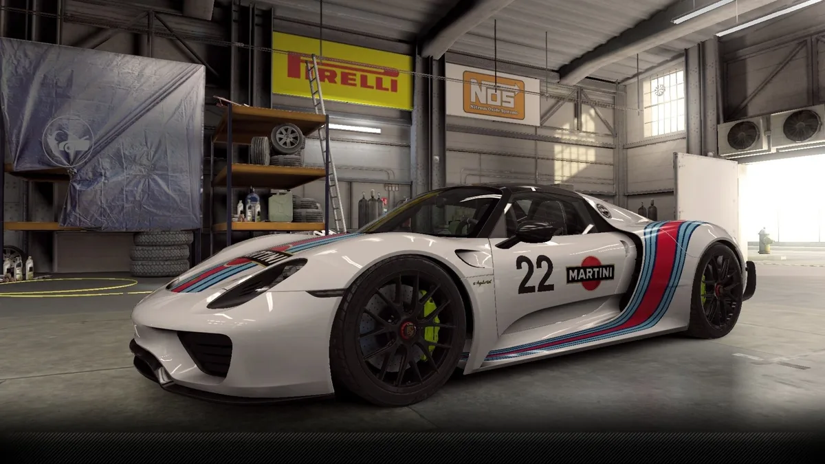 CSR2 Porsche 918 Spyder MARTINI RACING Purple Stars Car