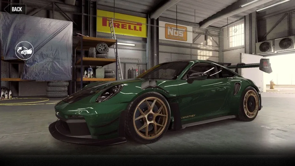 CSR2 Porsche Manthey 911 GT3 RS (992.1) Gold Stars Car
