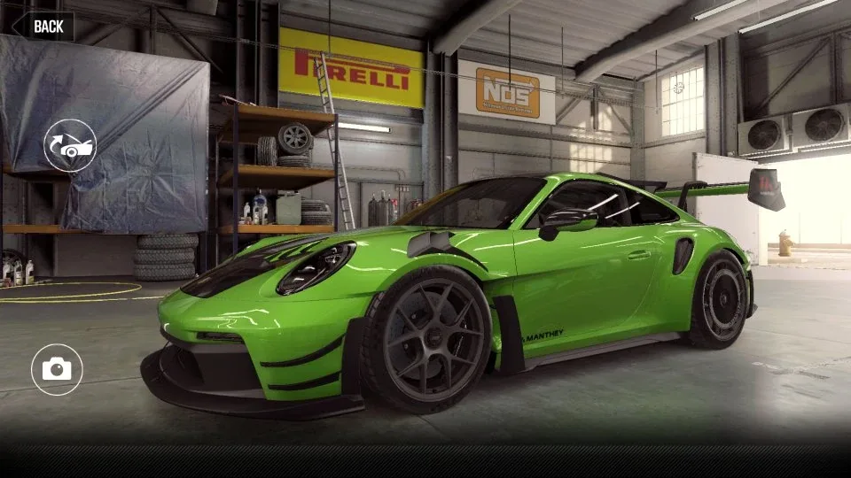 CSR2 Porsche Manthey 911 GT3 RS (992.1) Gold Stars Car