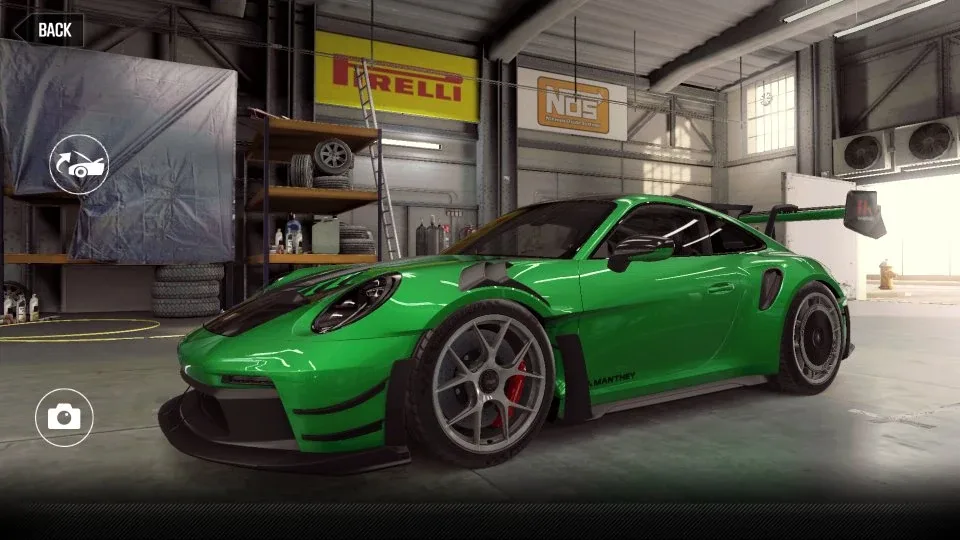 CSR2 Porsche Manthey 911 GT3 RS (992.1) Gold Stars Car