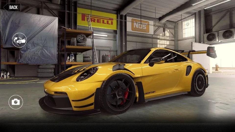 CSR2 Porsche Manthey 911 GT3 RS (992.1) Gold Stars Car