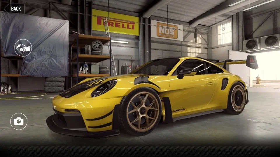 CSR2 Porsche Manthey 911 GT3 RS (992.1) Gold Stars Car