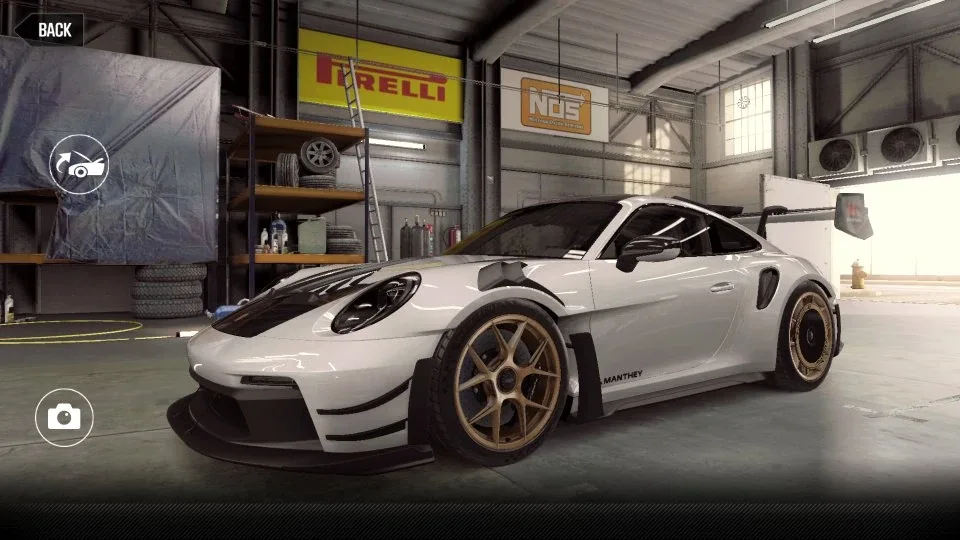 CSR2 Porsche Manthey 911 GT3 RS (992.1) Gold Stars Car