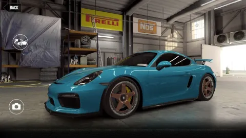 CSR2 Porsche Vorsteiner Cayman GT4 V-CS Gold Stars Car