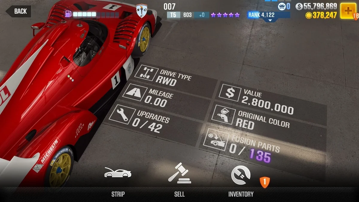 SCG 007 CSR2 fusion parts and tune setup