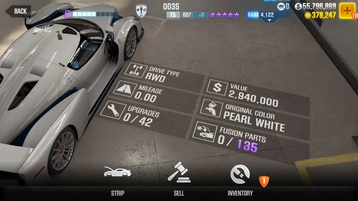 SCG 003S CSR2 fusion parts and tune setup