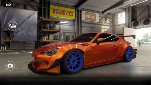 CSR2 SUBARU BRZ Rocket Bunny Gold Stars Car