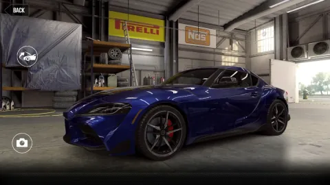 CSR2 Toyota GR Supra Gold Stars Car