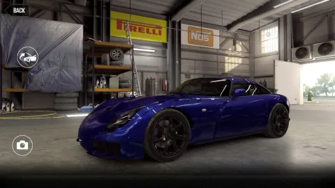 TVR Sagaris (2006) - Maxed CSR2 Car ImperialBlue