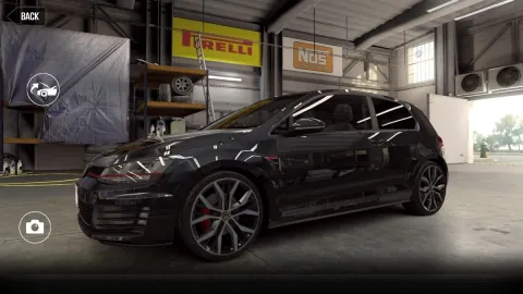 CSR2 Volkswagen Golf GTI Gold Stars Car