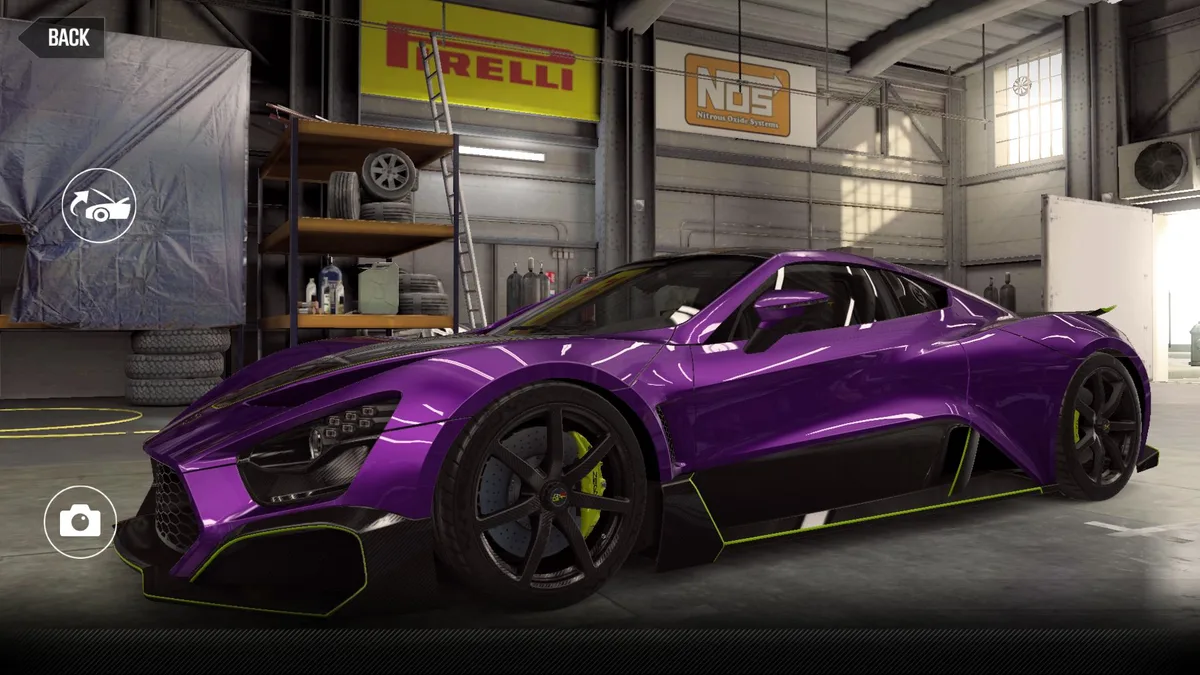 Zenvo TSR-GT in LillaDis