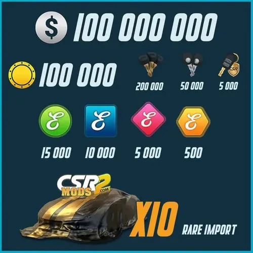 CSR2 BOSS - Mods Pack