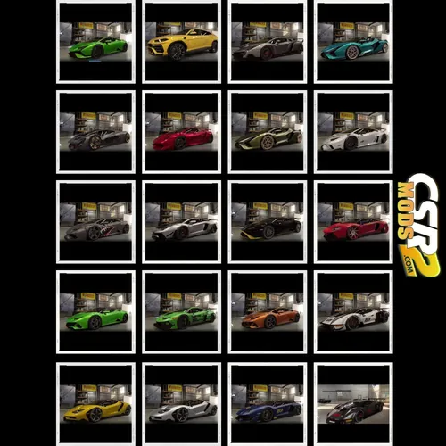 CSR2 Lamborghini CSR 2 Cars Pack