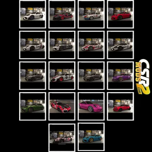 CSR2 Porsche CSR 2 Cars Pack