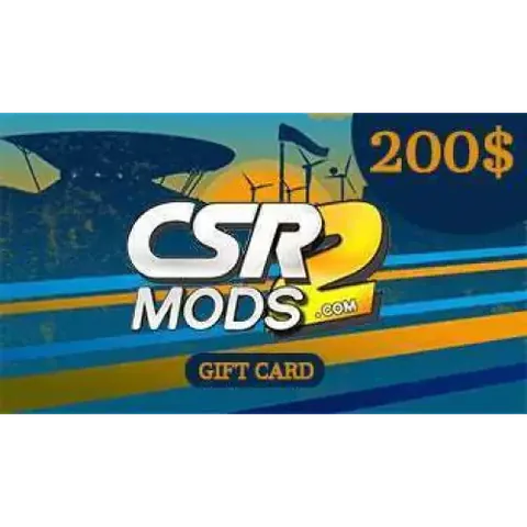 CSR2 MODS GIFT CARD