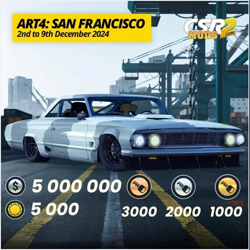 CSR2 ART4: SAN FRANCISCO