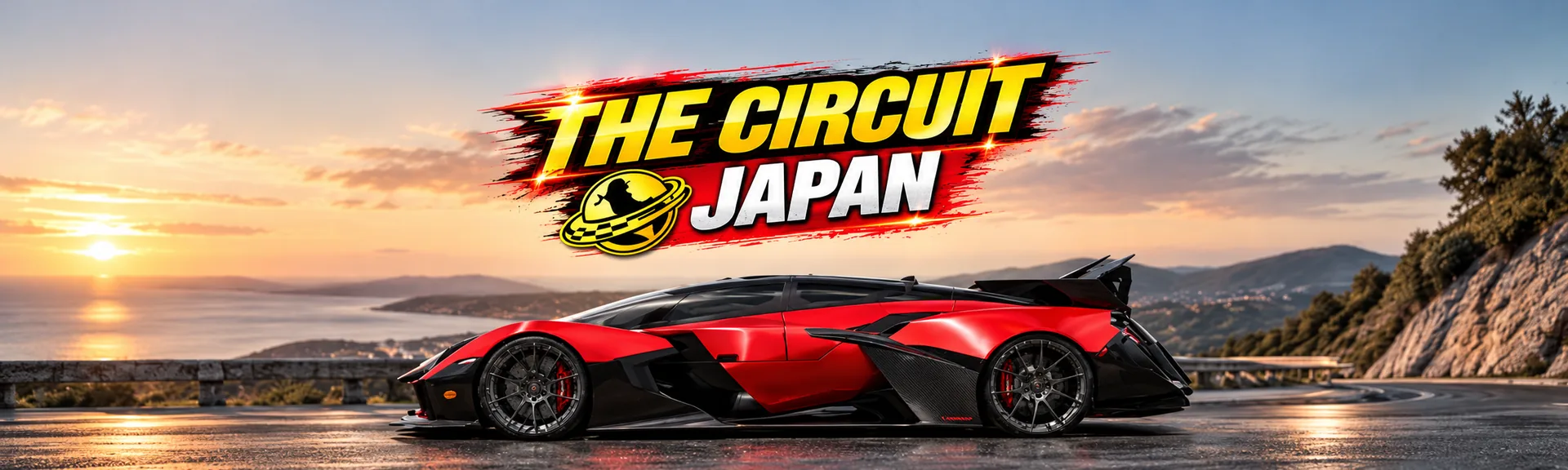 RAESR Tachyon Speed on the coast road, The Circuit Japan