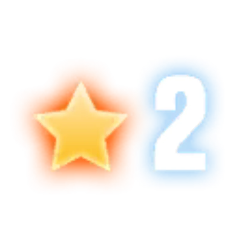 2 Gold Stars  Rarity Icon for Ford Mustang GT Premium (E.C. Level 0)