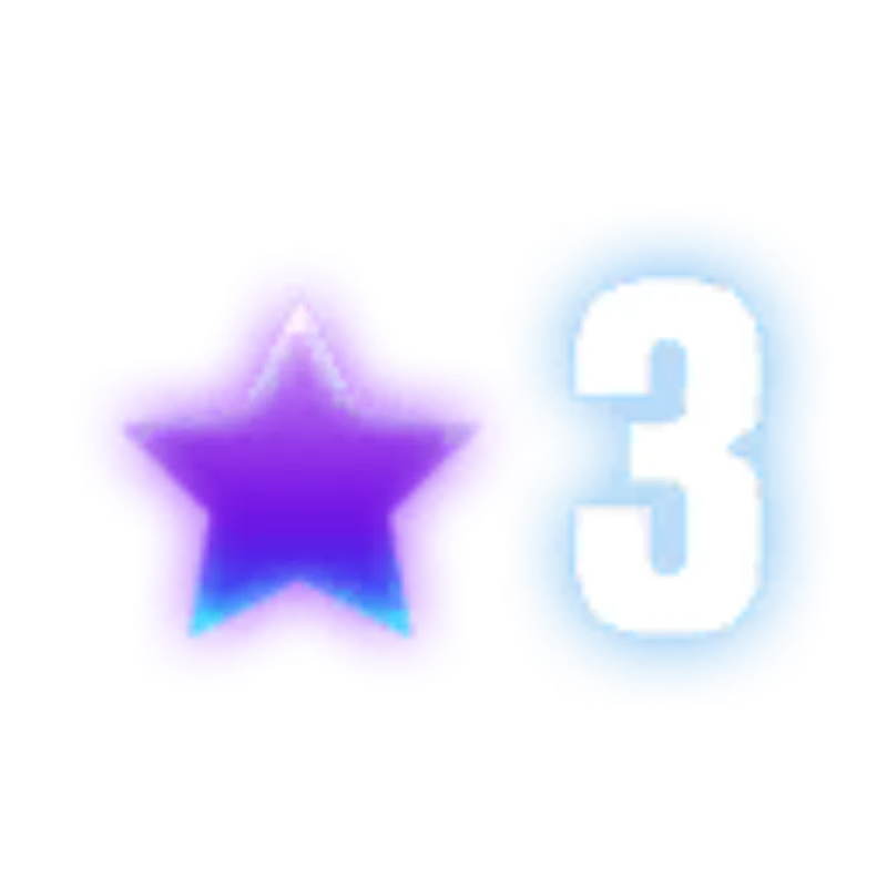 3 Purple Stars  Rarity Icon for Konduit's Volkswagen Golf GTI Mk1