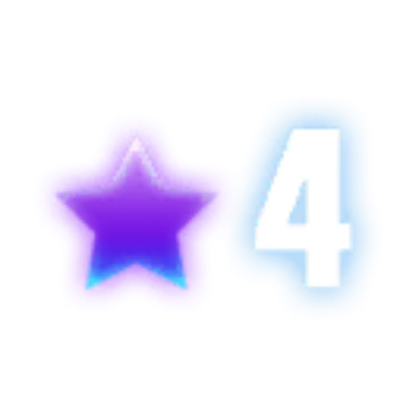 4 Purple Stars  Rarity Icon for Amelia's BMW 2014 LB M4 Coupe