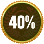 40% Nitro concept badge