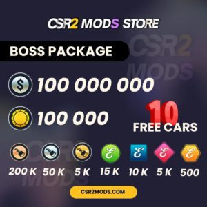 CSR2 BOSS - Mods Pack