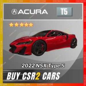 Csr2 Acura Nsx Type S 2022 Gold Stars Car | Csr2 Mods