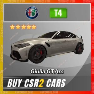 Csr2 Alfa Romeo Giulia Gtam Gold Stars Car | Csr2 Mods