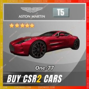 Csr2 Aston Martin One 77 Gold Stars Car | Csr2 Mods