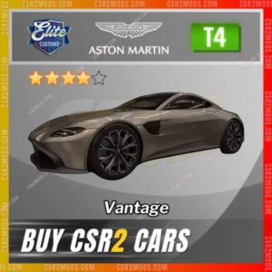Csr2 Aston Martin Vantage Gold Stars Car | Csr2 Mods