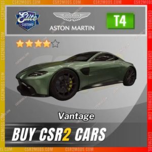 Csr2 Aston Martin Vantage Gold Stars Car | Csr2 Mods