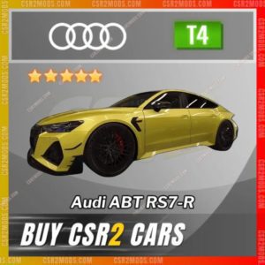 Csr2 Audi Abt Rs7 R Gold Stars Car | Csr2 Mods