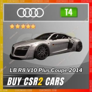 Csr2 Audi Lb R8 V10 Plus Coupe 2014 Gold Stars Car | Csr2 Mods