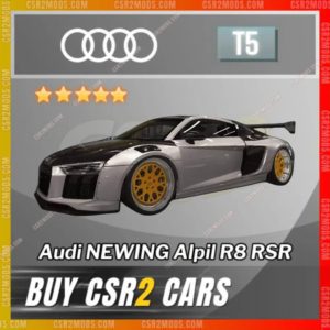 Csr2 Audi Newing Alpil R8 Rsr Gold Stars Car | Csr2 Mods